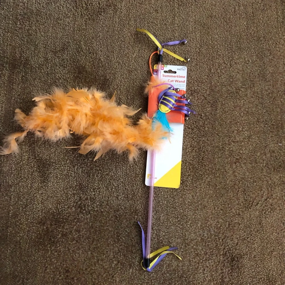 🌵3/$15 Kitty City Summertime Cat Wand (see description) Last One